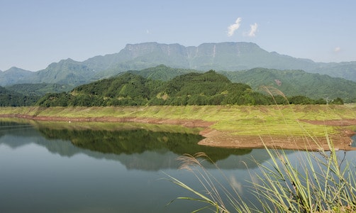 旅行-风景-雅女湖-瓦屋山-湖泊 图片素材