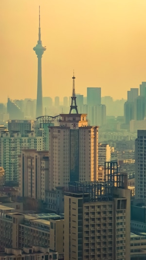 天津市-城市-手机修图-我要上封面-光影 图片素材