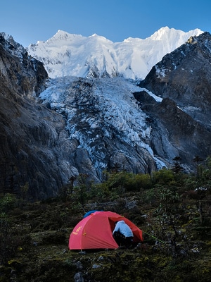 梅里雪山-梅里北坡-坡均-奶日顶卡-户外 图片素材