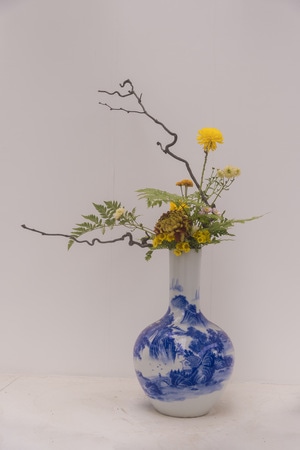 秋日物语-菊花展-插花-花-花朵 图片素材