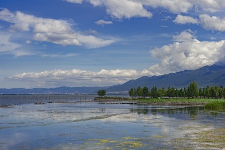 大理-苍山-洱海-风光-洱海 图片素材