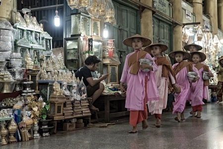 缅甸-人文-小乘佛教-70周年摄影大赛-商铺 图片素材