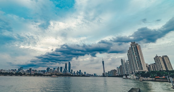 珠江-广州-城市-城市-城市风光 图片素材