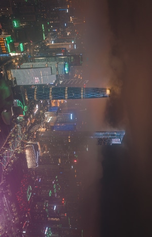 广州-穿云-航拍-建筑-花城广场 图片素材
