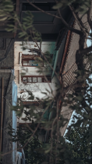 广州-扫街-旧城区-纪实-房屋 图片素材