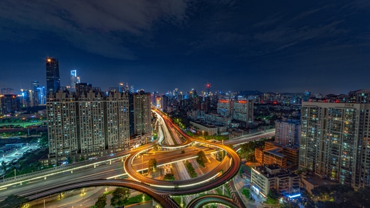 城市-广州-行摄部落-夜景-城市 图片素材