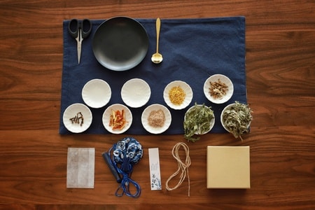 端午节-艾叶香囊-家居物品-艾叶香囊-药材 图片素材