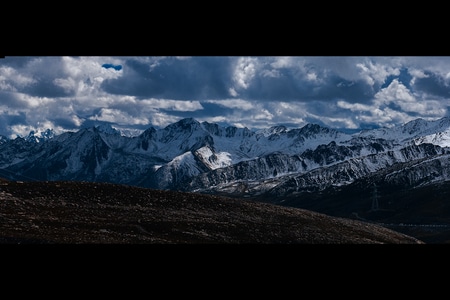 山⛰️-自然-风光-折多山-山 图片素材