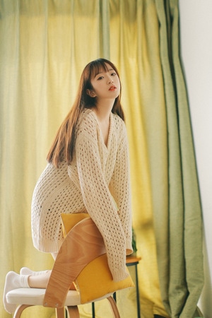 小清新-私房-衣物-开衫-美女 图片素材