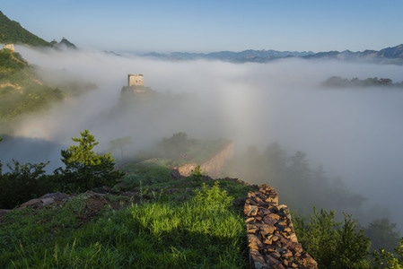 艺术风光-长城-风景-古建筑-长城 图片素材