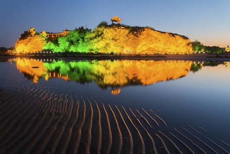 风光-夜-风景-夜景-湖 图片素材