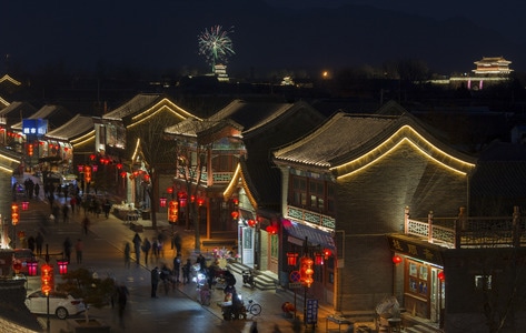 年味-纪实-风景-房屋-夜景 图片素材