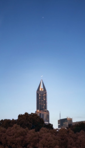 星空-你好2020-建筑-夜景-上海 图片素材