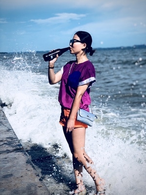 海边-悠闲-夏天-手机摄影-随拍 图片素材