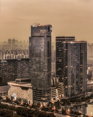 佳能-成都-建筑-城市-光 图片素材