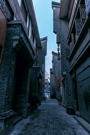 佳能-成都-城市-光影-线条 图片素材