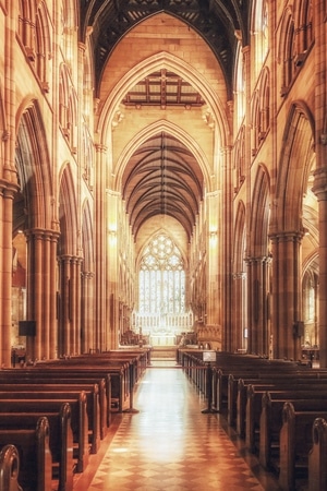 澳洲-悉尼-教堂-城市-风光 图片素材