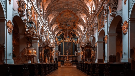 德国-欧洲-教堂-教堂-德国 图片素材