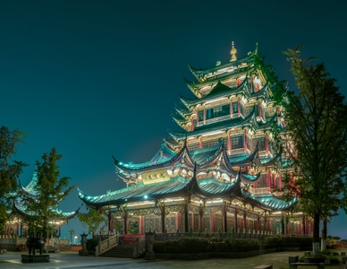 重庆-夜景-追光-色彩-灯光 图片素材