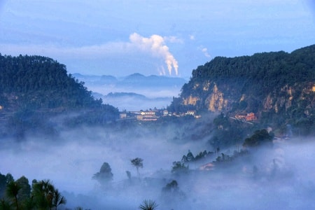 远山-云雾-风景-风光-云雾 图片素材