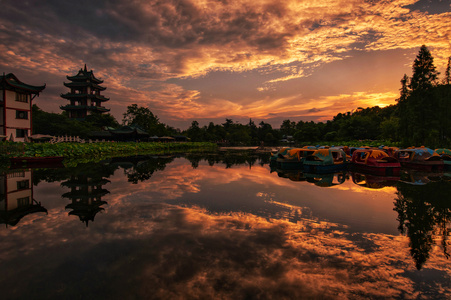 风景-夕阳-风景-风光-自然 图片素材