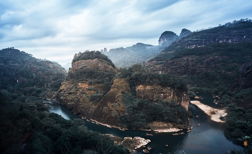 故乡的原风景-风光-旅拍-旅行-武夷山 图片素材