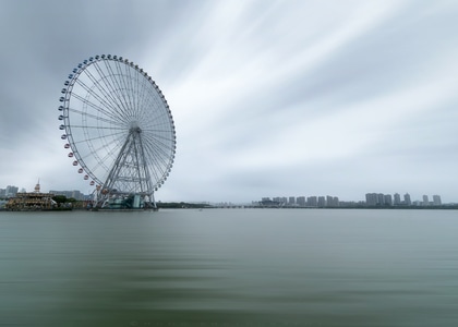 风光-大转轮-无锡-风景-风光 图片素材