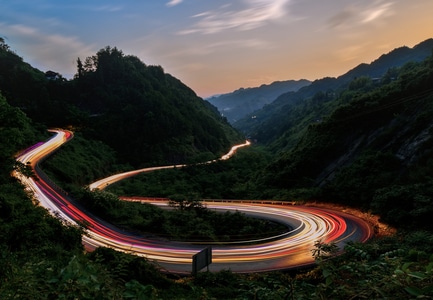 风光-乡村公路-风景-公路-道路 图片素材
