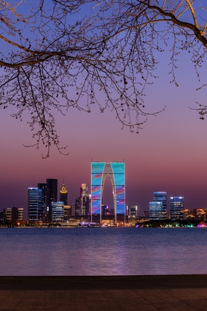 我的六月-城市色彩-户外-宁静-河 图片素材