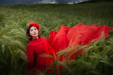 彩色-摄影-旅行-人像-美女 图片素材