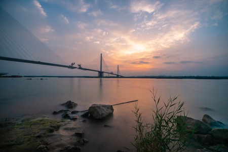 桥-我要上封面-城市色彩-旅行-彩色 图片素材