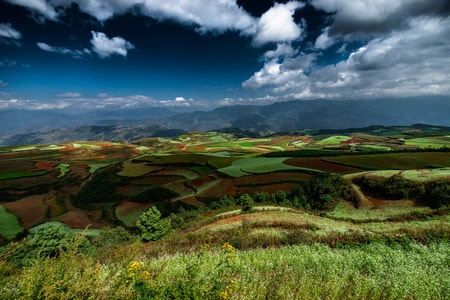 风光-彩色-自然-田园-风景 图片素材