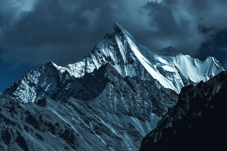 风光-高原-雪山-央迈勇-央迈勇 图片素材
