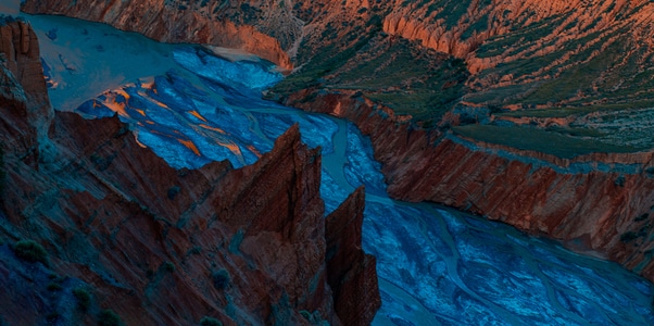 色彩-风光-峡谷-风景-峡谷 图片素材