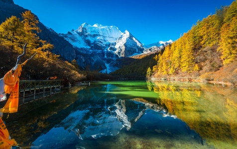 风光-高原-雪山-湖泊-山林 图片素材