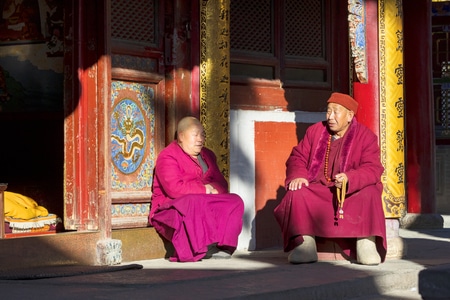 人像-风光-僧人-宗教-佛教 图片素材