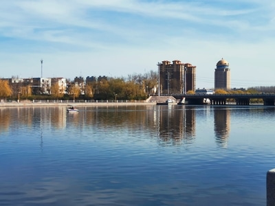 烟台市-尘世烟火-风景-湖面-湖泊 图片素材