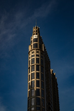 城市-光影-色彩-建筑-大楼 图片素材
