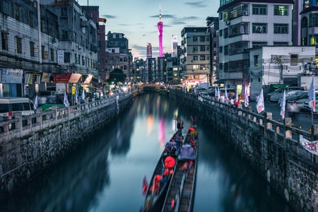 旅行-小蛮腰-广州-龙舟-房屋 图片素材