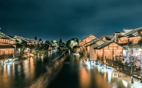 魔都映像-旅行-风光-风景-夜景 图片素材
