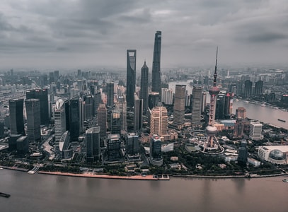 航拍-上海中心-上海中心-建筑-高楼 图片素材