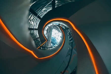 旅行-体系结构-旋梯-建筑-色彩 图片素材