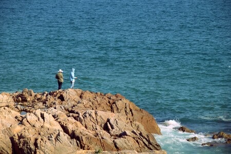 海边-背仔角-钓鱼-海钓-🎣 图片素材