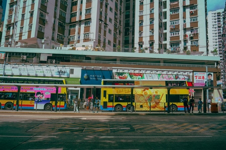 香港-城市-五彩斑斓-港风-建筑 图片素材