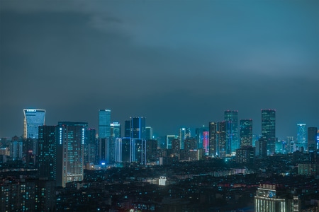 看你的城市-行摄部落-魔都印象-原创-旅行 图片素材