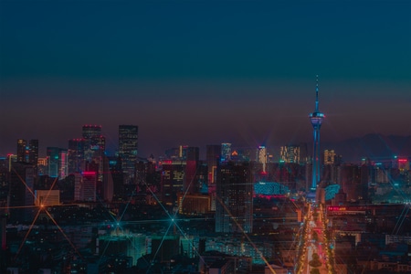 风光-夏日-蓝色-爬楼-建筑 图片素材