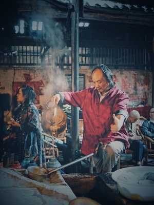 街拍-旅行-四川-茶馆-旧时光 图片素材