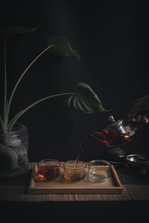 静物-喝茶-茶艺-茶道-宅家 图片素材