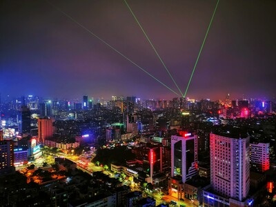 城市天际线-佛山印象-手机摄影-宅家看风景-风光摄影 图片素材