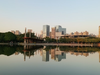 公园-城市风光-我的2019-城市-佛山印象 图片素材